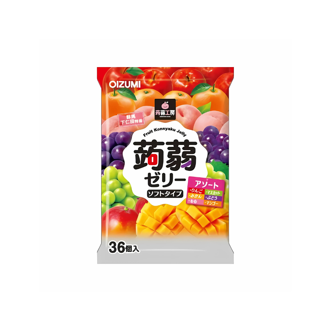 Fruit Konjac Jelly Variety Pack (36pcs) — Soku